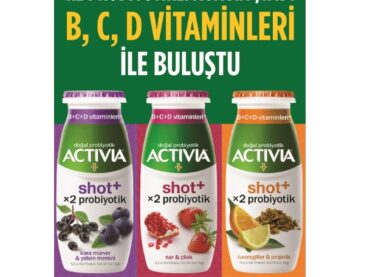 Activia Shot+ bağışıklığınızı lezzetle güçlendiriyor
