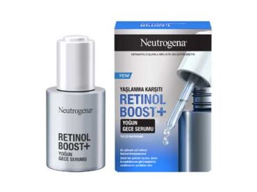 Yaşlanma belirtileriyle savaşan Neutrogena Retinol Boost