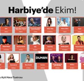 Harbiye Açık Hava Ekimde yine müzik dolu
